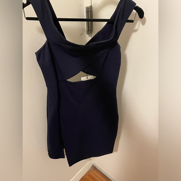BEC & BRIDGE dress new with tags size 4 cut-out dress navy XS/S - Picture 11 of 11